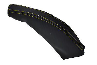 FITS SUBARU IMPREZA WRX STI 92-08 CARBON HANDBRAKE yellow CUSTOM NEW MADE IN UK
