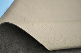 CREAM LEATHER 25cm x 50cm QUALITY TOP GRAIN GENUINE LEATHER CRAFTS AUTOMOTIVE