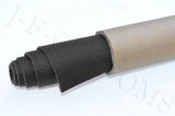 BLACK LEATHER 25cm x 50cm QUALITY TOP GRAIN GENUINE LEATHER CRAFTS AUTOMOTIVE
