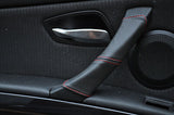 RED STITCH FITS BMW E90 E91 E92 E93 05-11 1X PASSENGER DOOR  HANDLE COVER STYLE2