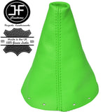 LIGHT GREEN LEATHER FITS DAIHATSU COPEN 2002-2011 GEAR STICK GAITER COVER NEW
