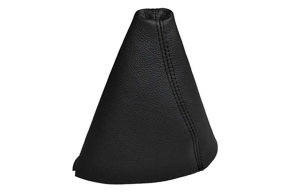 BLACK DOUBLE STITCH LEATHER GEAR STICK GAITER FITS PEUGEOT EXPERT II 2007-2012
