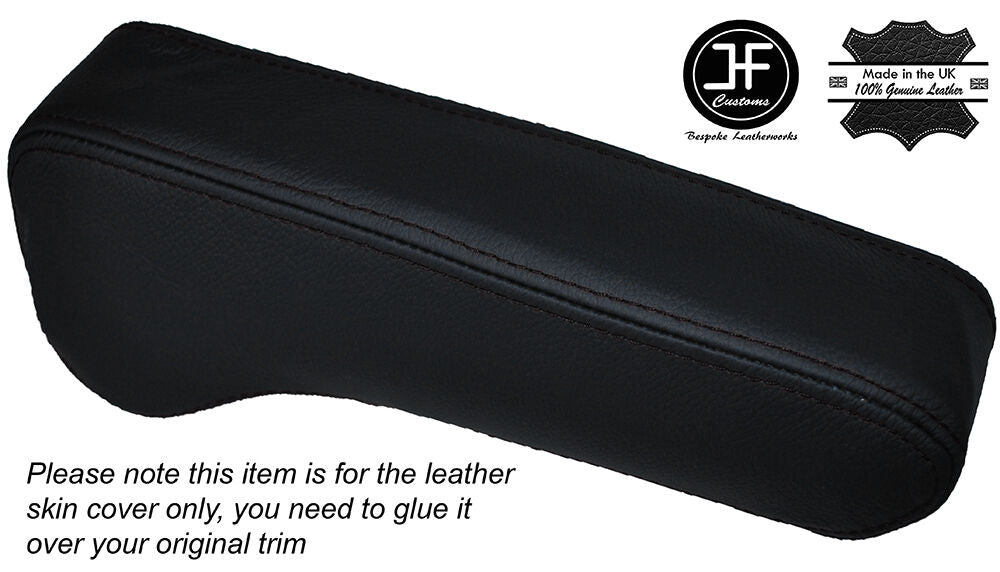 BLACK STITCH 1X PASSENGER SEAT ARMREST COVER FITS FORD GALAXY MK3 S MAX 06-14