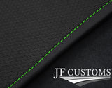 GREEN DIAMOND STITCH VINYL 4XTAILORED FLOOR CARPETS FITS VAUXHALL CALIBRA 89-97