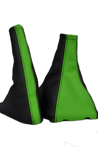 FITS VAUXHALL OPEL ASTRA MK4 G GEAR HANDBRAKE BLACK L GREEN CUSTOM NEW