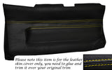 YELLOW STITCH PASSENGER LOWER DASH LEATHER COVER FITS TOYOTA MR2 MK1 AW11 84-90