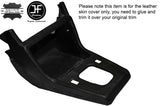 BLACK STITCH GEAR SURROUND LEATHER SKIN COVER FITS BMW 5 SERIES E28 1981-1987