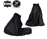 BLACK STITCH GEAR-HANDBRAKE GAITER FITS ALFA ROMEO BRERA 05-10 GENUINE LEATHER