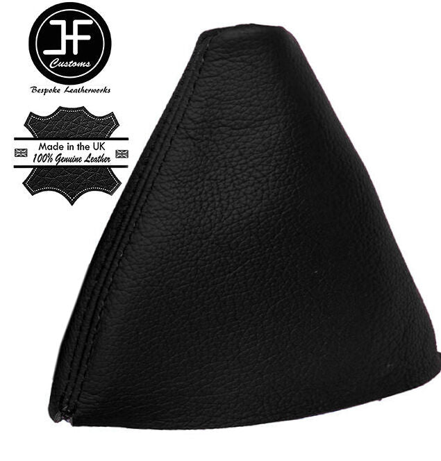BLACK LEATHER FITS MGTF MG TF 2001+ LEATHER GEAR  STICK GAITER GAITOR BOOT