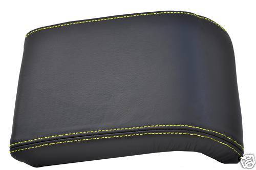 FITS VAUXHALL VECTRA C LEATHER ARMREST COVER YELLOW ST 02-08 CUSTOM NEW