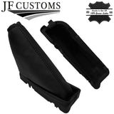 BLACK STITCH LEATHER GEAR HANDBRAKE + PLASTIC FRAMES FITS FORD ESCAPE 05-07