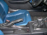 FITS BMW E36 E46 1991-2005 MANUAL LEATHER GEAR HANDBRAKE GAITER BLACK STITCH