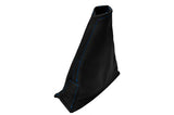 BLUE STITCHING FITS NISSAN SKYLINE R33 R32 HANDBRAKE GAITER NEW LEATHER