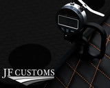 BEIGE DIAMOND STITCH VINYL 4X TAILORED FLOOR CARPETS FOR BMW MINI F56 13-21 JF1