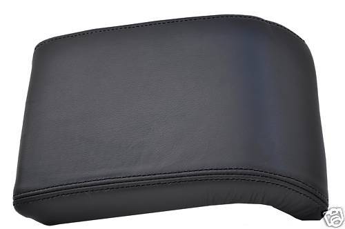 FITS VAUXHALL VECTRA C LEATHER ARMREST COVER BLACK  STITCH CUSTOM NEW MADE IN UK
