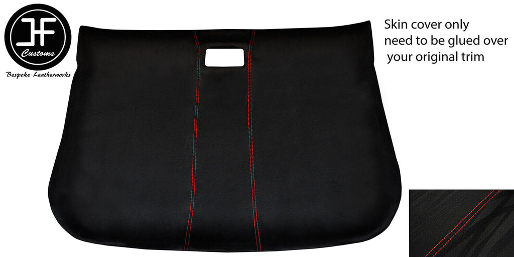 RED STITCH ROOF LINING HEADLINING LUXE SUEDE COVER FOR AUDI TT MK1 1998-2006