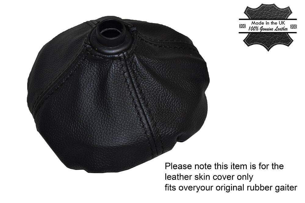 BLACK STITCH MANUAL GEAR GAITER FITS OVER RUBBER FITS CITROEN C2 GT 2003-2004