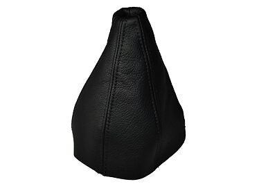 BLACK STITCHING FITS FORD BF GT FPV REAL LEATHER GEAR BOOT GAITER CUSTOM NEW