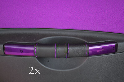 FITS CITROEN C2  2X DOOR HANDLE COVERS purple st CUSTOM NEW MADE IN UK