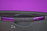 FITS CITROEN C2  2X DOOR HANDLE COVERS purple st CUSTOM NEW MADE IN UK