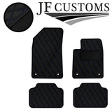 D BLUE DIAMOND STITCH VINYL 4X TAILORED FLOOR CARPETS FOR CITROEN C6 05-12 JF1
