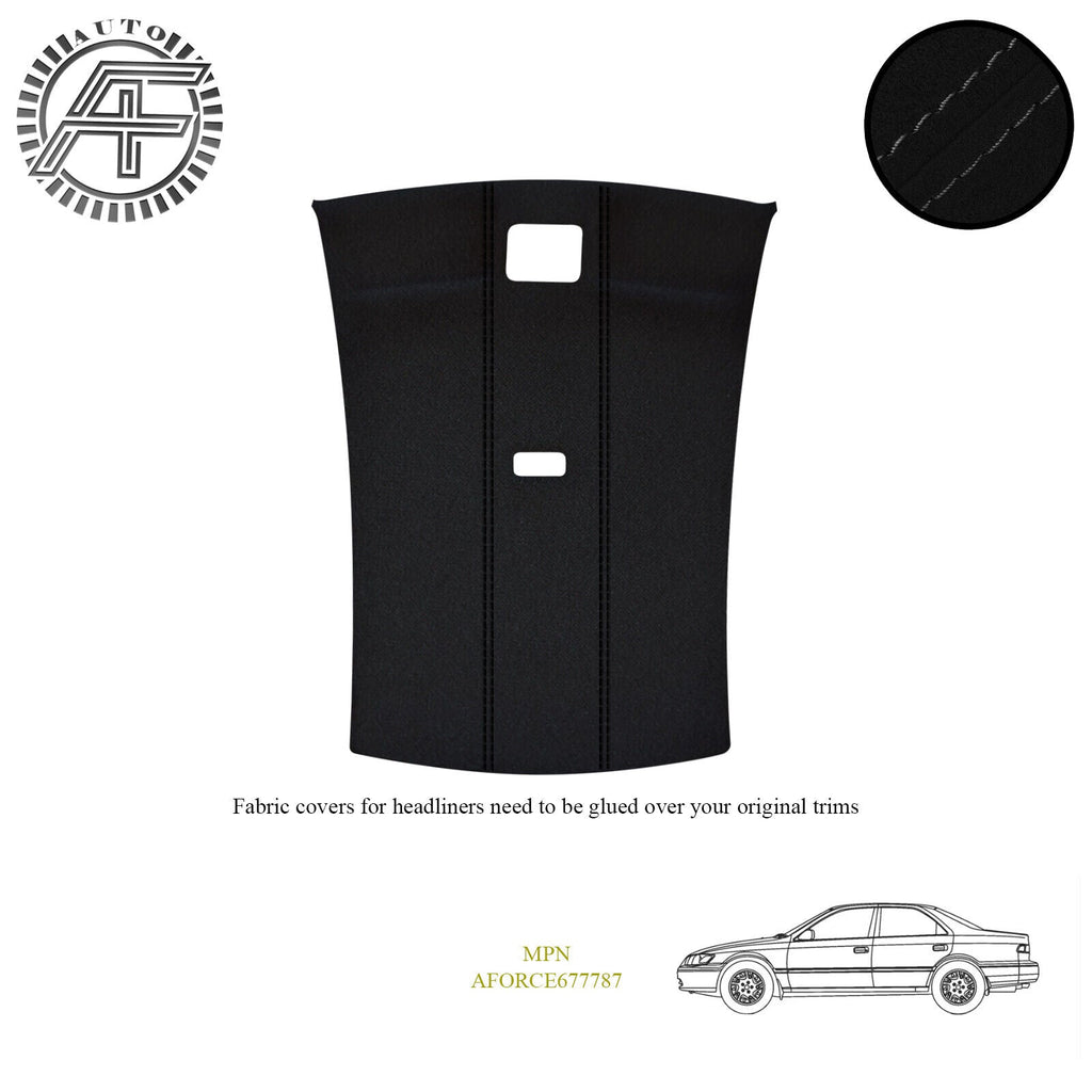 LUXE SUEDE HEADLINER COVER FITS TOYOTA CAMRY XV20 4 DOOR SEDAN 1997-2001