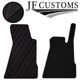 PINK DIAMOND VINYL 2X TAILORED FLOOR CARPETS FOR SMART ROADSTER 03-07 JF1