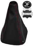 RED STITCH MANUAL LEATHER 5 SPEED GEAR GAITER FITS HYUNDAI GETZ 2002-2011