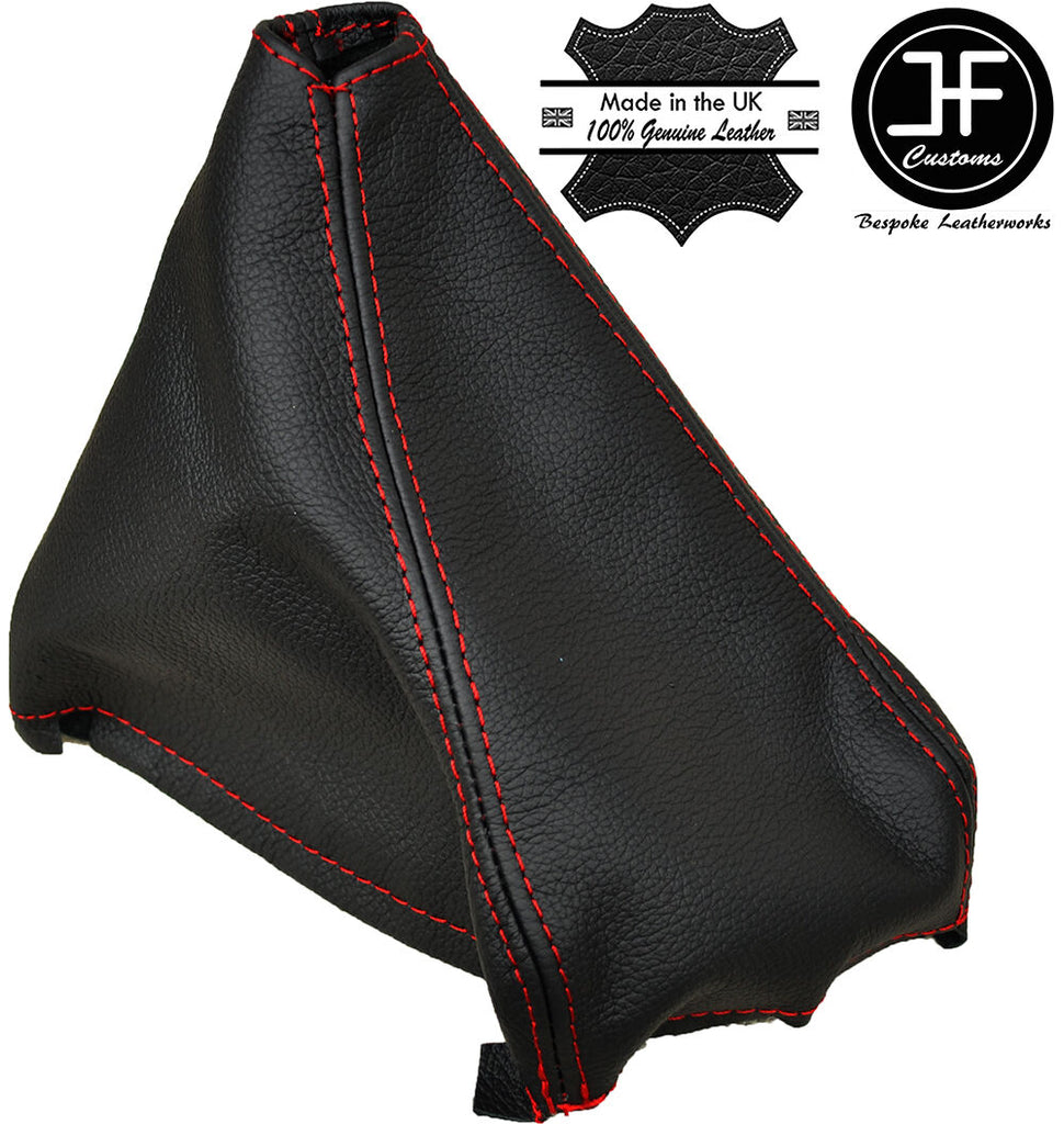 RED STITCHING LEATHER GEAR GAITER FITS MICROCAR M-GO M GO 2009-2015 CUSTOM NEW