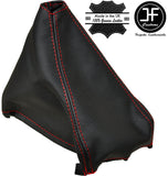 RED STITCHING LEATHER GEAR GAITER FITS MICROCAR M-GO M GO 2009-2015 CUSTOM NEW