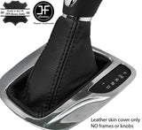 BLACK STITCH LEATHER AUTOMATIC GEAR GAITER FOR VAUXHALL OPEL ASTRA K MK7 16-18