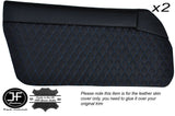 BLUE DIAMOND ST 2X DOOR CARD LEATHER COVERS FITS MAZDA MX5 MK1 MIATA JDM 89-97