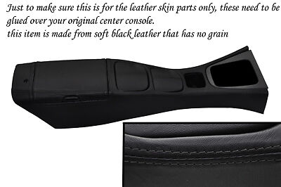 black stitch FITS MAZDA MX5 MK2 MIATA 01-2005 CENTRE CONSOLE & ARMREST COVERS