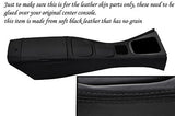 black stitch FITS MAZDA MX5 MK2 MIATA 01-2005 CENTRE CONSOLE & ARMREST COVERS