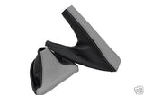 FITS BMW 1 SERIES GEAR HANDBRAKE GAITER L GREY BLACK 2004+ CUSTOM NEW MADE IN UK