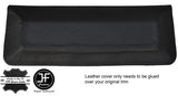 BLACK STITCH SUNROOF MOTOR LEATHER COVER FITS PORSCHE 928 S2 S4 CUSTOM NEW
