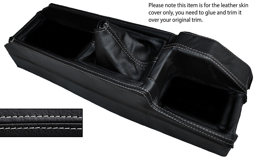 GREY STITCH CENTRE CONSOLE & GAITER SKIN COVERS FITS ALFA ROMEO ALFETTA GTV