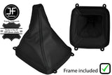BLACK STITCH LEATHER MANUAL GEAR+PLASTIC FRAME FITS HONDA CRV CR-V 2002-2006