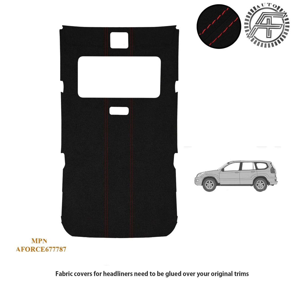 LUXE SUEDE HEADLINER WITH SUNROOF FITS LEXUS GX470 07-09 CUSTOM NEW MADE IN UK