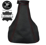 RED STITCH LEATHER GEAR GAITER WITH CLIP TOP FOR VAUXHALL OPEL INSIGNIA 08-16