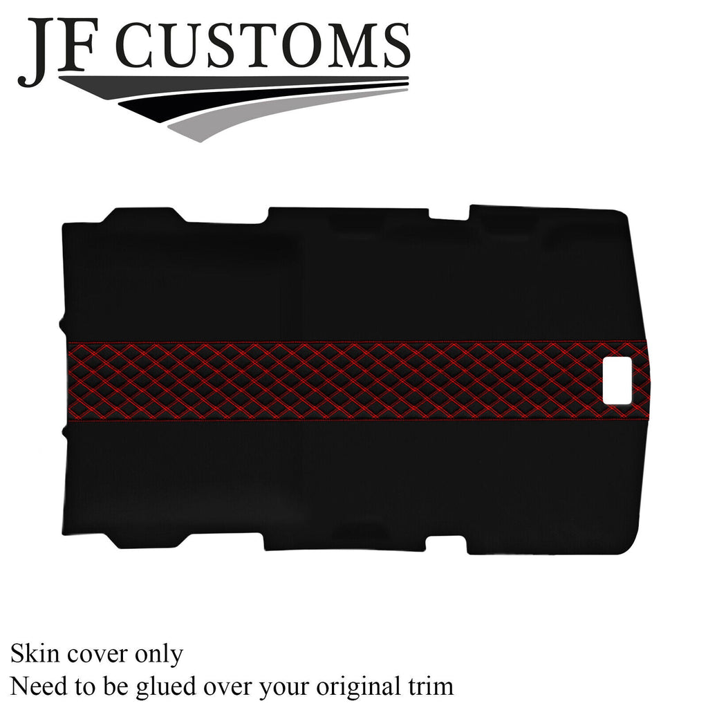 RED STITCH LUXE-SUEDE HEADLINER COVER FITS HUMMER H2 02-09 STYLE 3 CUSTOM NEW