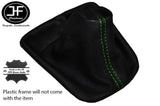 GREEN LEATHER FITS BMW E36 E46 SEDAN CONVERTIBLE COUPE ESTATE GEAR GAITER