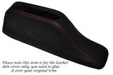 RED STITCH HANDBRAKE HOUSING LEATHER SKIN COVER FITS HONDA CIVIC 2001-2005