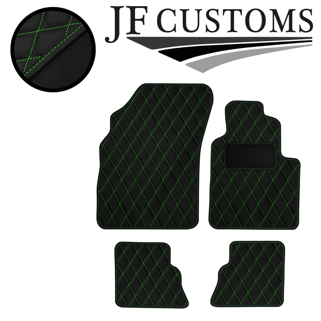 GREEN DIAMOND VINYL 4X TAILORED FLOOR CARPETS FOR BENTLEY CONTINENTAL 05-11 JF1