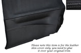 GREY STITCH 2X REAR DOOR CARD TRIM SKIN COVER FITS NISSAN SUNNY PULSAR GTIR