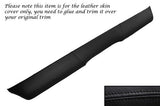 BLACK STITCH FITS FORD CORTINA MK2 TOP DASH DASHBOARD LEATHER SKIN COVER