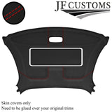 RED STITCH D GREY SUEDE SUNROOF HEADLINER COVER FOR MAZDA RX7 FD3S 92-02