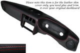 RED STITCH DASH DASHBOARD LEATHER COVER FITS ALFA ROMEO SPIDER S2 S3 S4 105