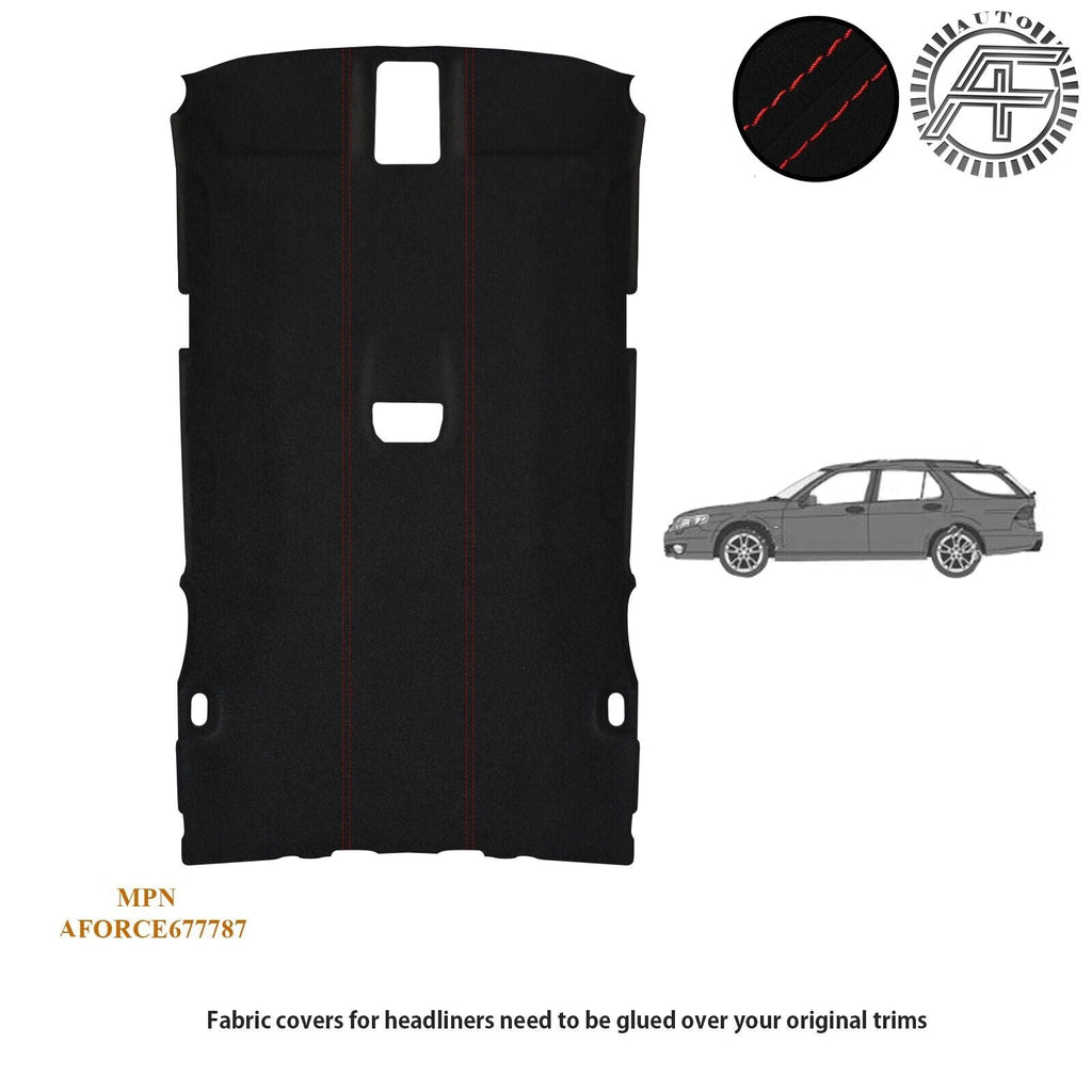 LUXE SUEDE HEADLINER  COVER FITS SAAB 95 9-5 2010 - 2011 WAGON