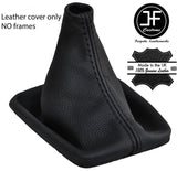 BLACK STITCH REAL LEATHER MANUAL GEAR GAITER FITS BMW E23 7 SERIES 1977-1986